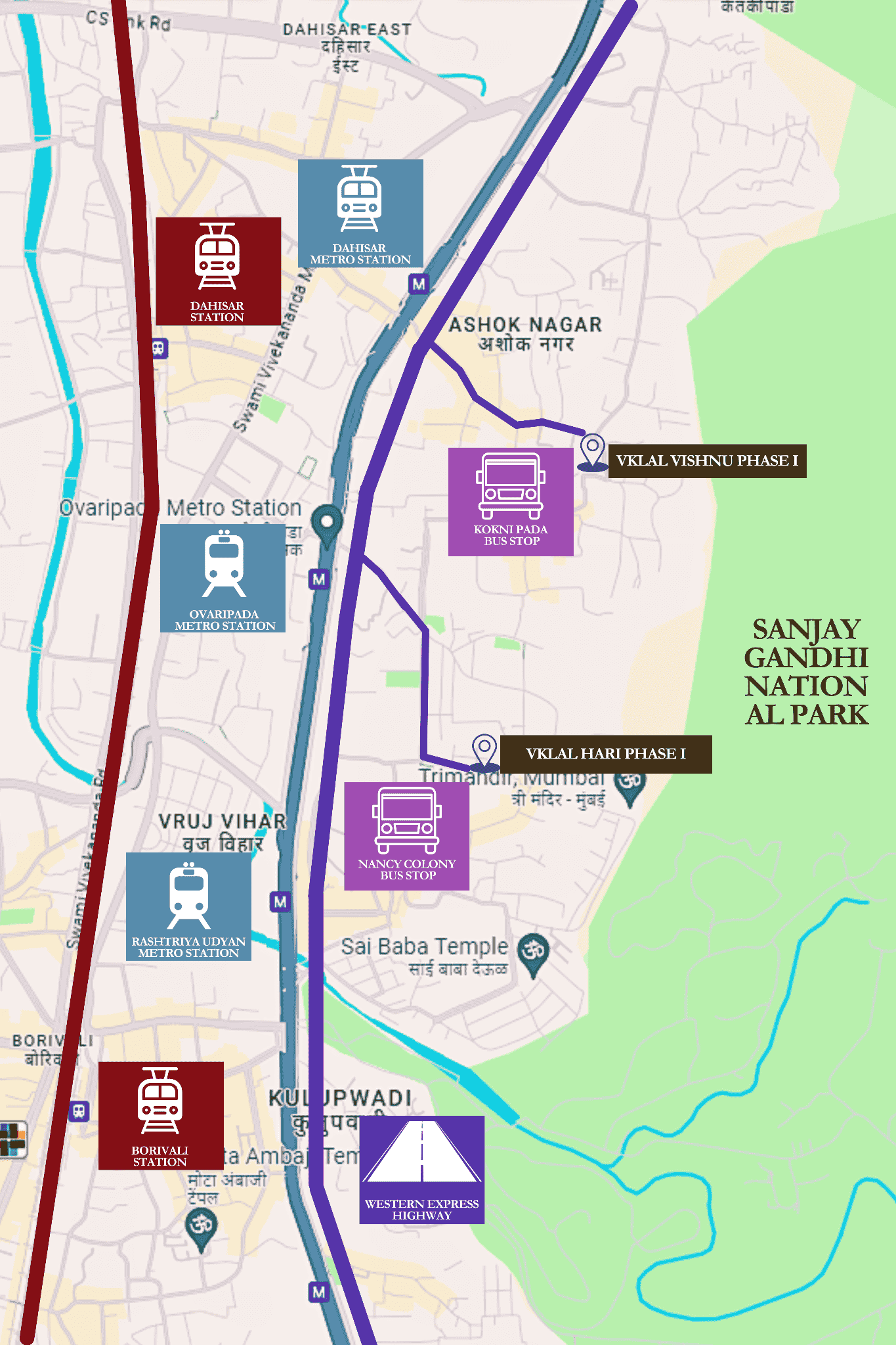 VKLAL HARI Location Map