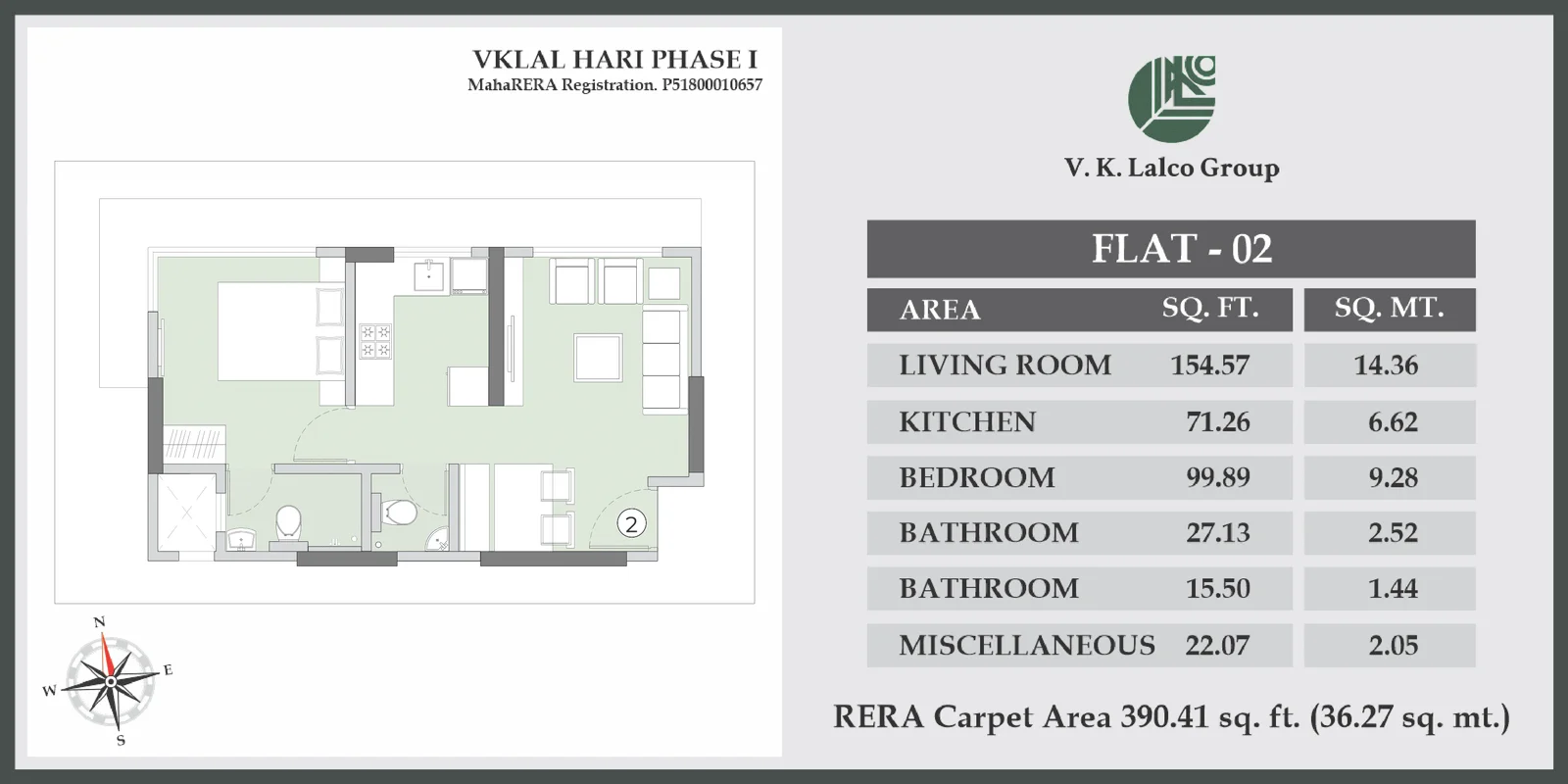 VKLAL HARI Flat 02