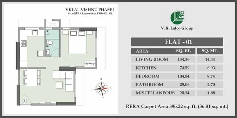 VKLAL HARI Flat 01